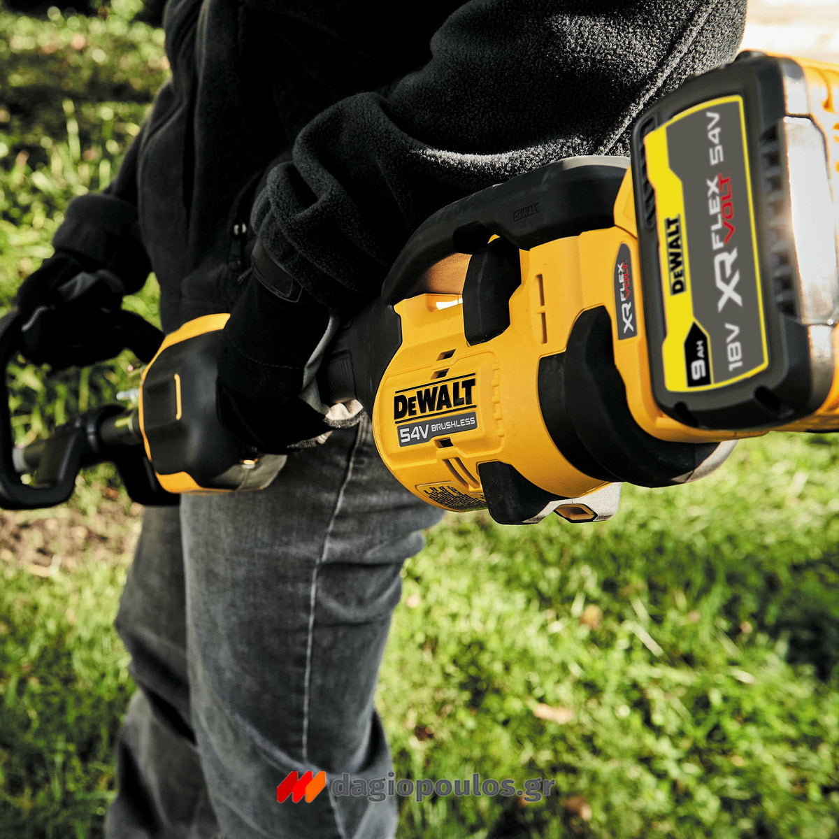 DeWalt DCMAS5713X1-QW Brushless Χλοοκοπτικό Μπαταρίας 54V Li-Ion Με Μπαταρία 9.0Ah