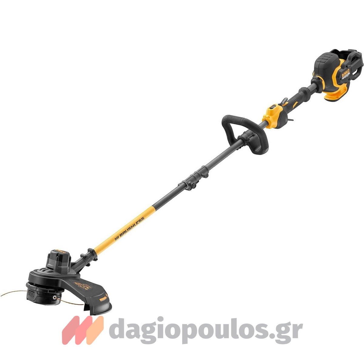 DeWalt DCMAS5713X1-QW Brushless Χλοοκοπτικό Μπαταρίας 54V Li-Ion Με Μπαταρία 9.0Ah