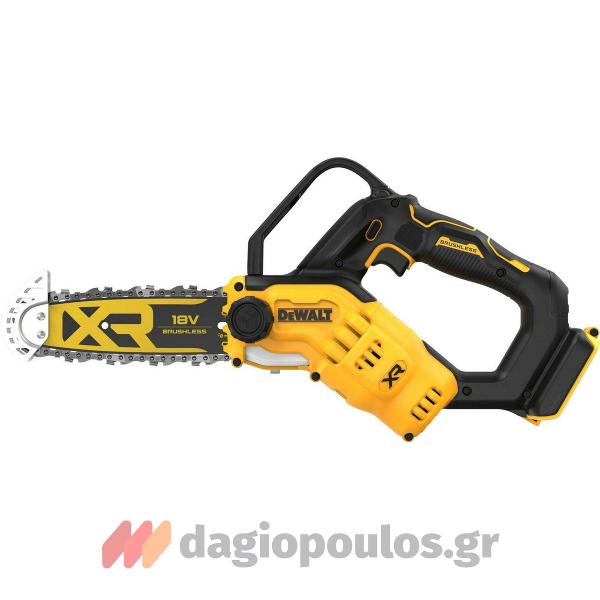 DeWalt DCMPS520P1-QW Brushless Αλυσοπρίονο Μπαταρίας 18V Li-Ion 20cm Με Μπαταρία 5.0Ah