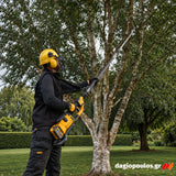DeWalt DCMPS635N-XJ Brushless Τηλεσκοπικό Αλυσοπρίονο (Κονταροπρίονο) Μπαταρίας 54V Li-Ion 25cm SOLO