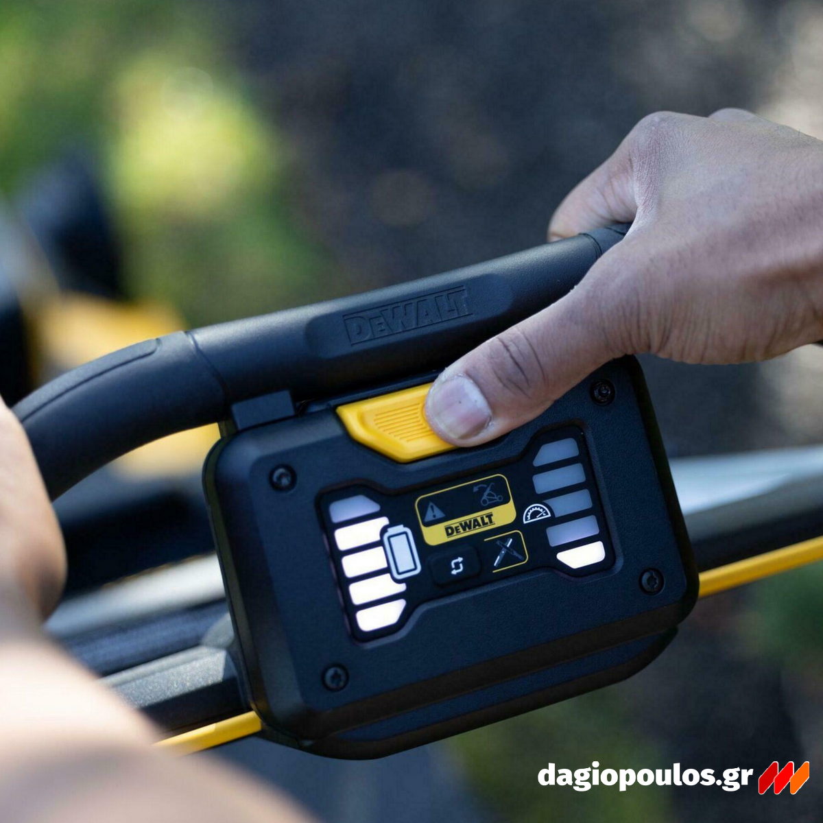 DeWalt DCMWP134W2-QW FLEXVOLT Χλοοκοπτική Μηχανή Γκαζόν Μπαταρίας 2x18V Li-Ion XR 2 Μπατ.8.0Ah - Φορτιστής
