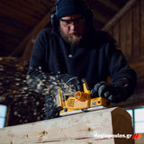 DeWalt DCP5802P2-QW Brushless Πλάνη Μπαταρίας 18V Li-Ion Με 2 Μπατ.5.0Ah - Φορτιστή - Βαλίτσα T-Stak