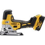 DeWalt DCK500P3T-QW Brushless Συλλογή Κρουστ.Δραπαν/δου, Παλμικού Κατσαβιδιού, Δισκοπριονου, Φακού 3 Μπατ.5.0Ah, Φορτιστής, 2 Βαλίτσες
