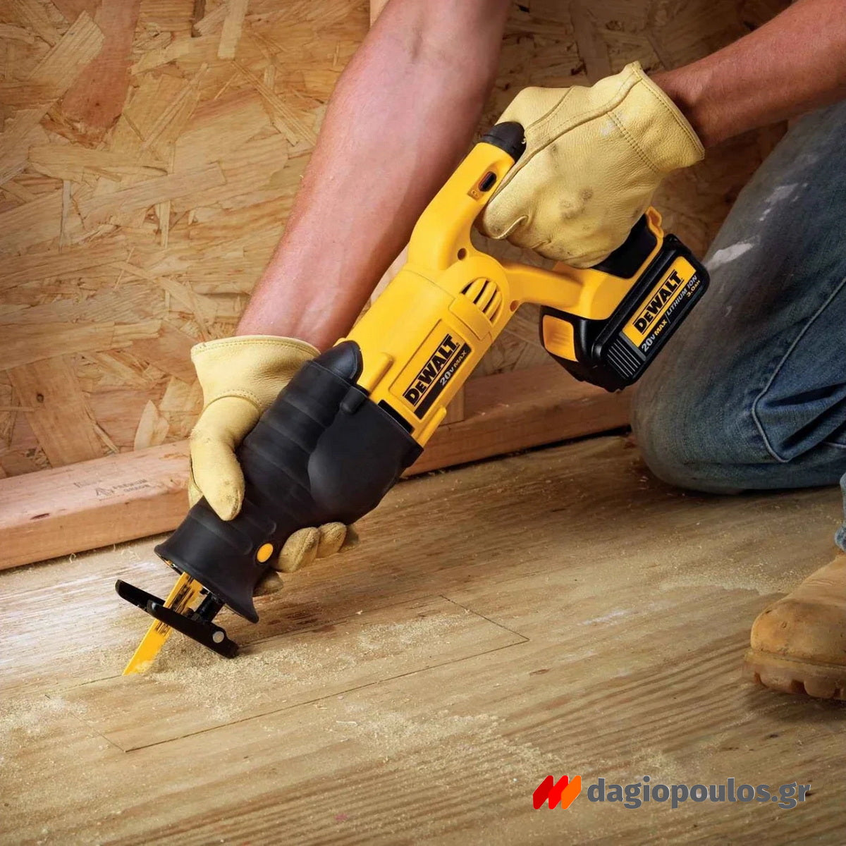 DeWalt DCS380N-XJ Σπαθοσέγα (Σεγάτσα) Μπαταρίας 18V Li-Ion SOLO