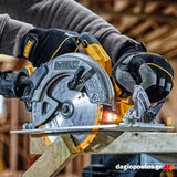 DeWalt DCS570N-XJ 18V XR Brushless Δισκοπρίονο Μπαταρίας 18V Li-Ion 184mm (SOLO)