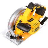 DeWalt DCS570P2-QW 18V XR Brushless Δισκοπρίονο Μπαταρίας 18V Li-Ion 184mm Με 2 Μπατ.5.0Ah Βαλίτσα T-STAK