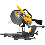 DeWalt DCS781X2-QW Brushless Φαλτσοπρίονο Πάγκου Συρόμενο (Radial) Μπαταρίας 54V XR FLEXVOLT 305mm Με 2 Μπατ.9.0Ah