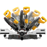 DeWalt DCS781X2-QW Brushless Φαλτσοπρίονο Πάγκου Συρόμενο (Radial) Μπαταρίας 54V XR FLEXVOLT 305mm Με 2 Μπατ.9.0Ah