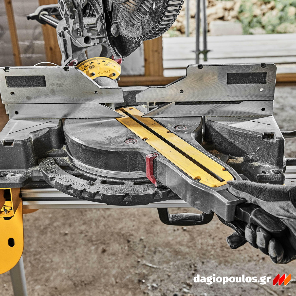 DeWalt DCS781X2-QW Brushless Φαλτσοπρίονο Πάγκου Συρόμενο (Radial) Μπαταρίας 54V XR FLEXVOLT 305mm Με 2 Μπατ.9.0Ah