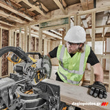 DeWalt DCS781X2-QW Brushless Φαλτσοπρίονο Πάγκου Συρόμενο (Radial) Μπαταρίας 54V XR FLEXVOLT 305mm Με 2 Μπατ.9.0Ah