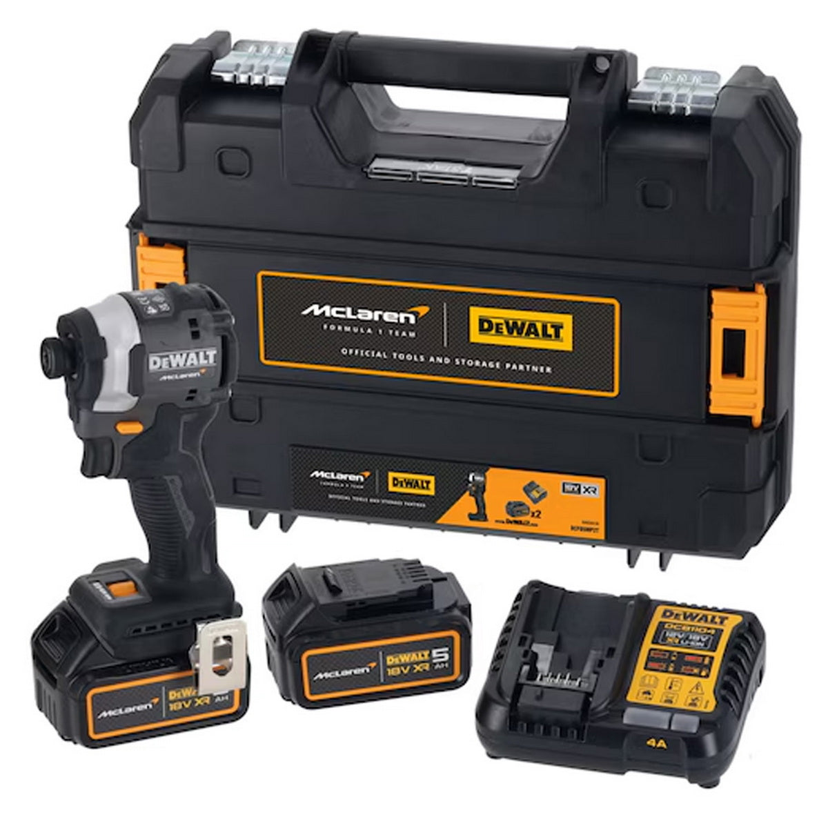 DeWalt DCF85MP2T McLaren Brushless Παλμικό Κατσαβίδι Μπαταρίας 18V Li-Ion Με 2 Μπαταρίες 5.0Ah & Βαλίτσα ΣΥΛΛΕΚΤΙΚΟ