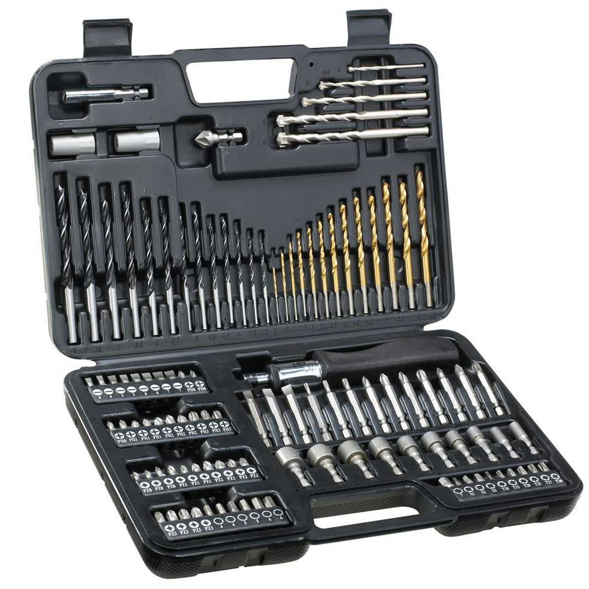 DeWalt DT0109 Συλλογή Κατσαβίδι Χειρός Μύτες Τρυπάνια Σετ 109 Τεμ.