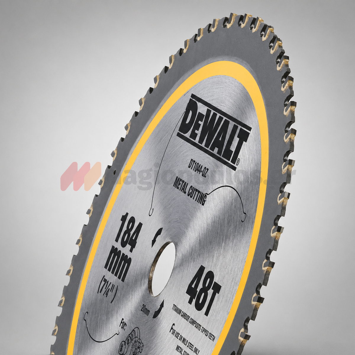 DeWalt DT1044-QZ Δίσκος Κοπής Μετάλλων 48Τ 184mm
