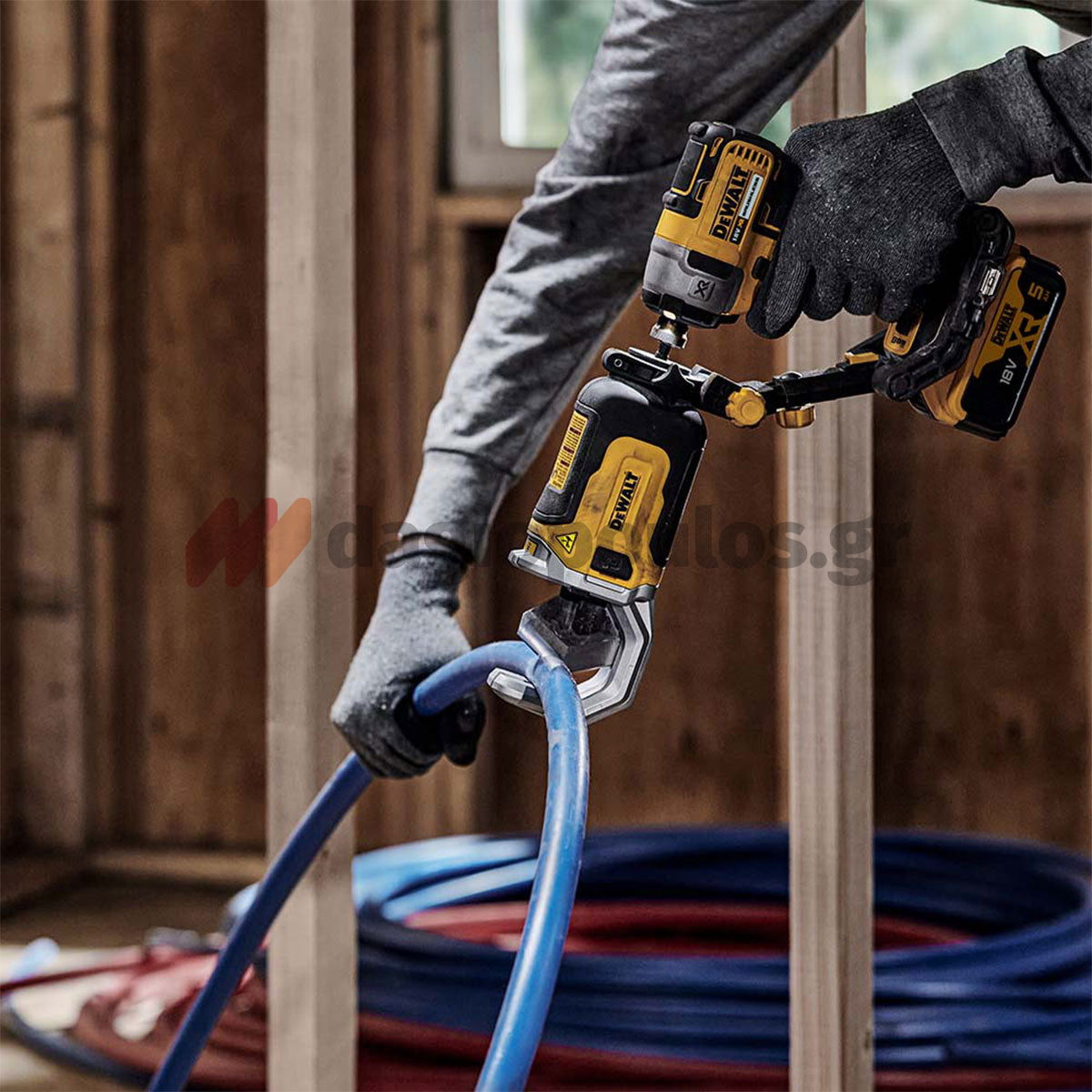 DeWalt DT20560-QZ Ψαλίδι (Κόφτης) Πλαστικών Σωλήνων PVC-PEX
