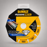 DeWalt DT40252-QZ EXTREME Δίσκος Κοπής Διαμαντέ (Διαμαντόδισκος) ΜΕΤΑΛΛΟΥ 125mm