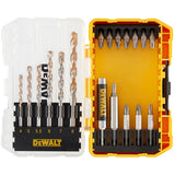 DeWalt DT70712-QZ Extreme Συλλογή Τρυπάνια Μυτες Αντάπτορες Σετ 19 Τεμ