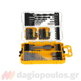 DeWalt DT70784-QZ Συλλογή Μύτες & Τρυπάνια Σετ 100 Τεμ