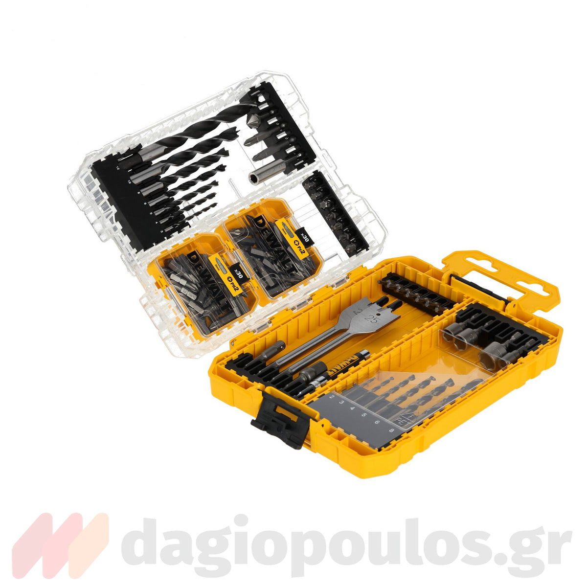 DeWalt DT70784-QZ Συλλογή Μύτες & Τρυπάνια Σετ 100 Τεμ