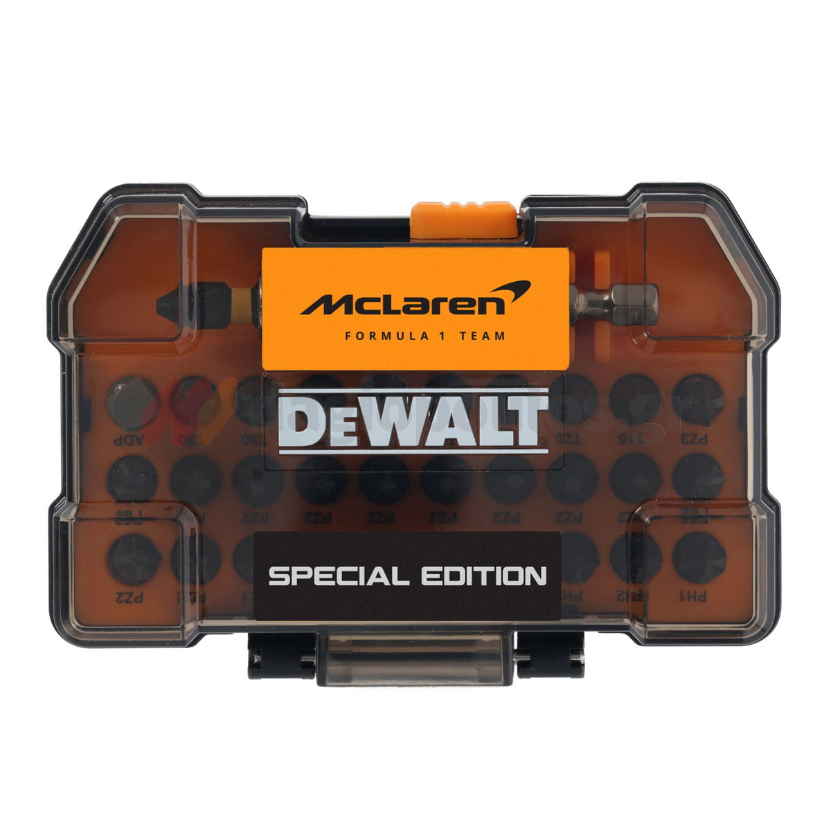 DeWalt McLaren DT70901T-QZ Συλλογή Μύτες με Μαγνητικό Αντάπτορα Σετ 32 Τεμ