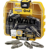 DeWalt DT71522-QZ Συλλογή Μύτες Phillips (Σταυρού) Pz.2x25mm Σετ 25 Τεμ