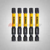 DeWalt DT7399T-QZ EXTREME® FLEXTORQ® Συλλογή Μύτες T40 50mm Σετ 5 Τεμ