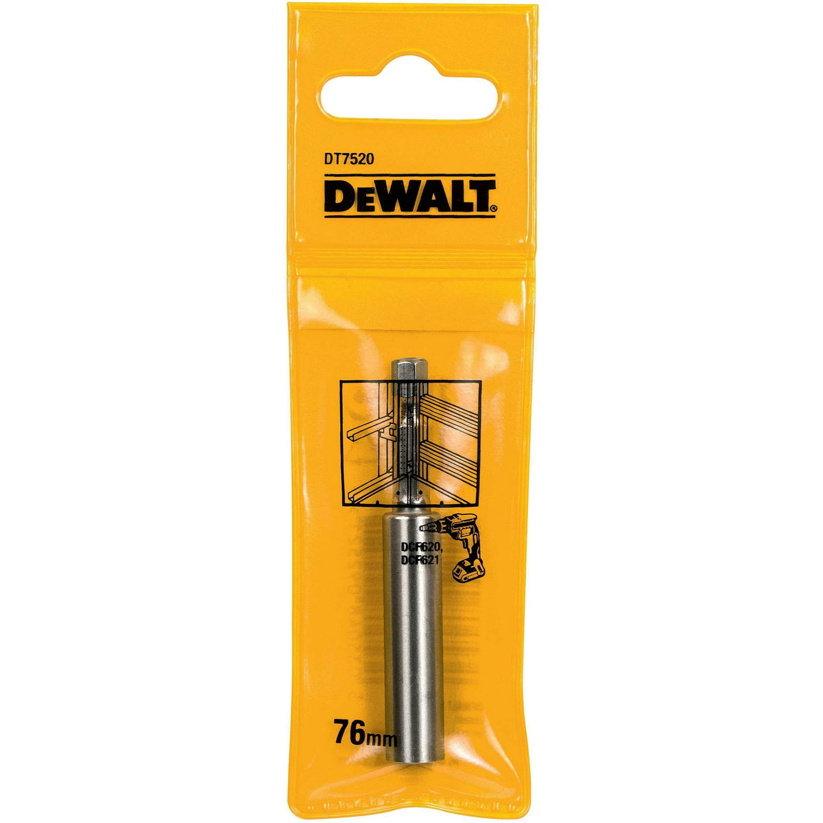 DeWalt DT7520 Μαγνητικός Φορέας Προέκταση 76mm