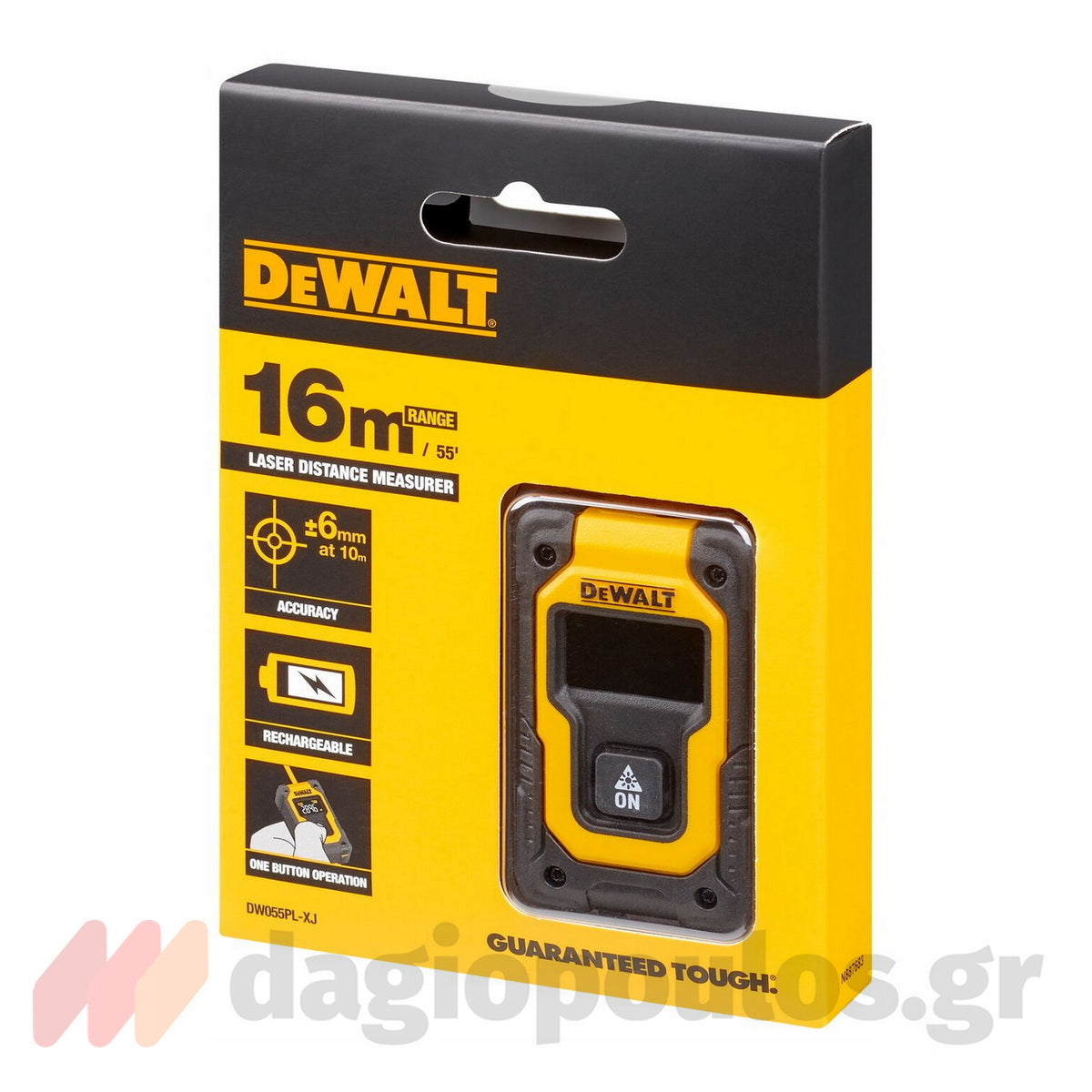 DeWalt DW055PL-XJ Μετρητής Αποστάσεων Laser 16mtr