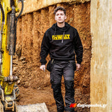 DeWalt DWC47-001 Hoodie Φούτερ Mε Κουκούλα Μαύρο
