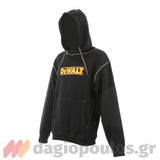 DeWalt DWC47-001 Hoodie Φούτερ Mε Κουκούλα Μαύρο