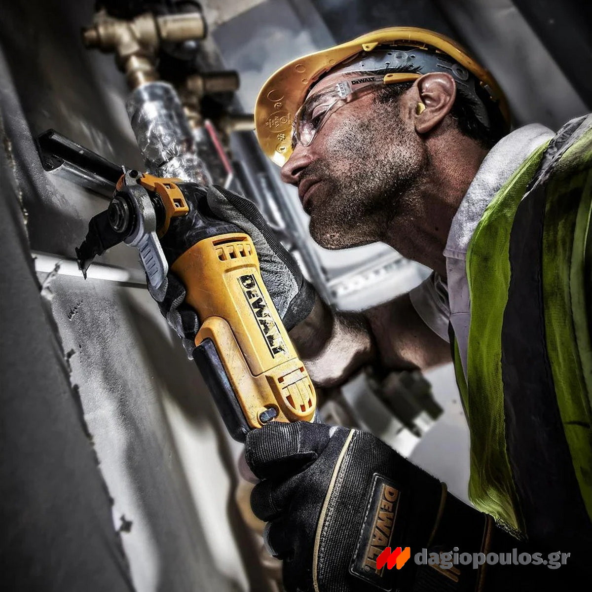 DeWalt DWE315KT Ηλεκτρικό Πολυεργαλείο 300W Με Εξαρτήματα & Βαλίτσα T-Stak