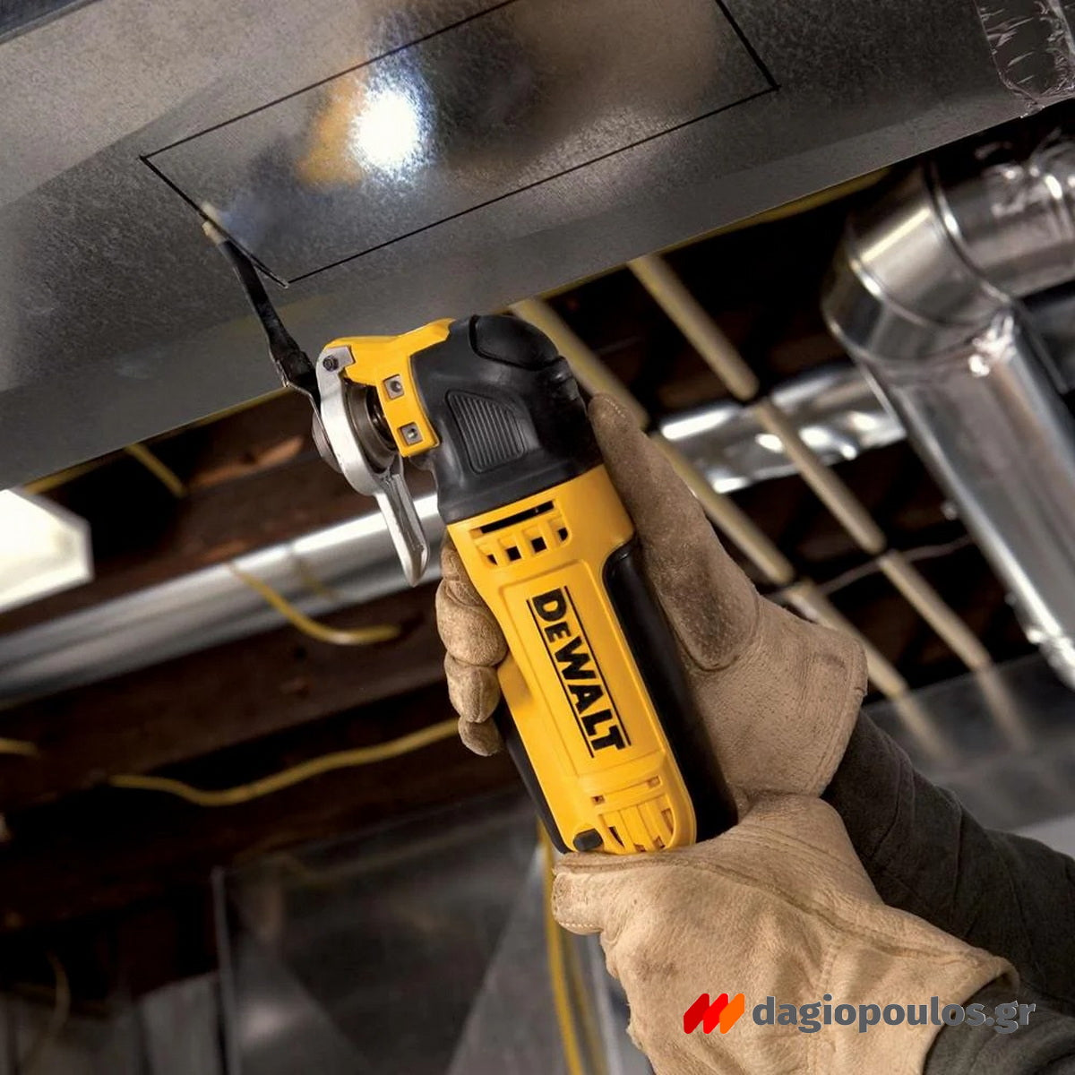 DeWalt DWE315KT Ηλεκτρικό Πολυεργαλείο 300W Με Εξαρτήματα & Βαλίτσα T-Stak