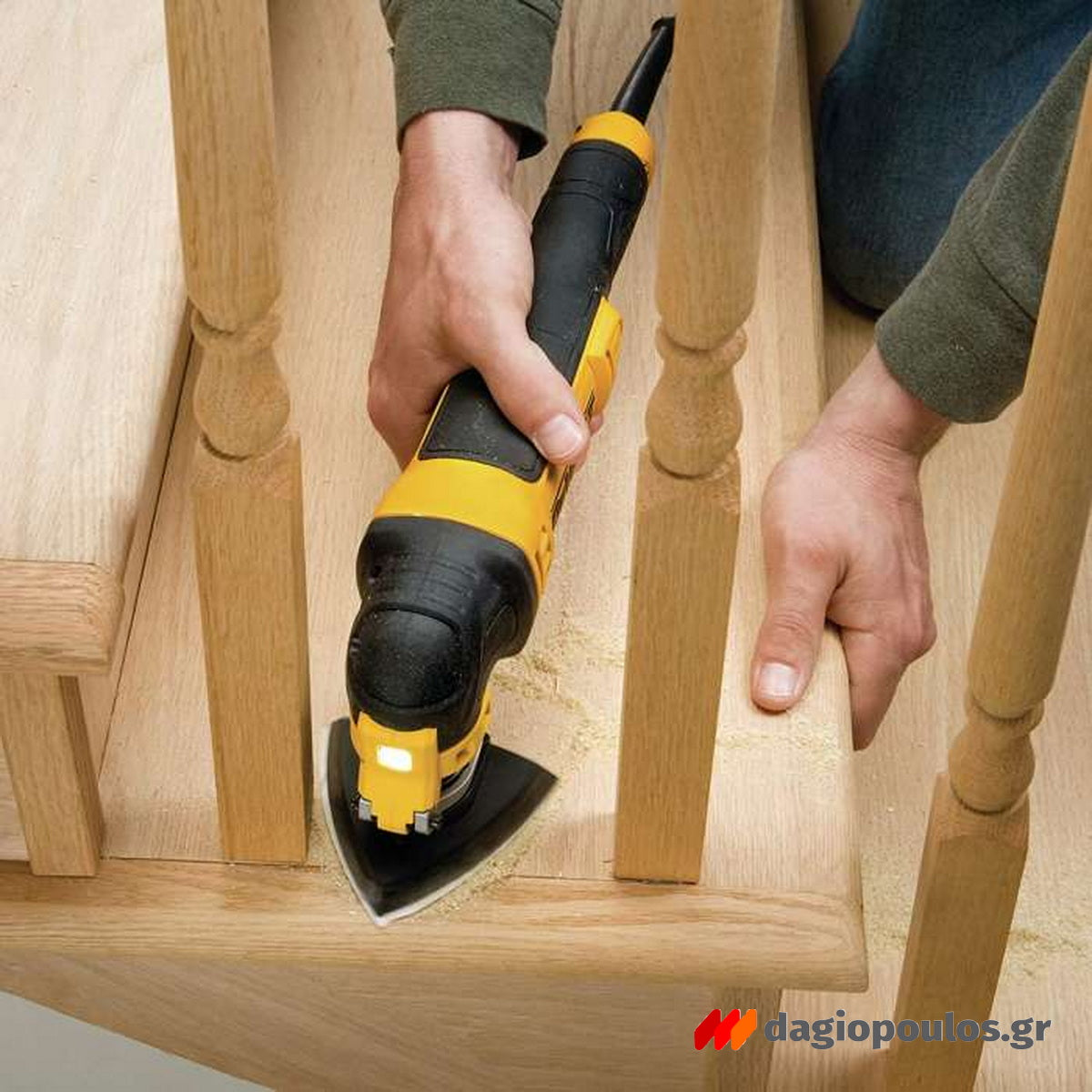 DeWalt DWE315KT Ηλεκτρικό Πολυεργαλείο 300W Με Εξαρτήματα & Βαλίτσα T-Stak