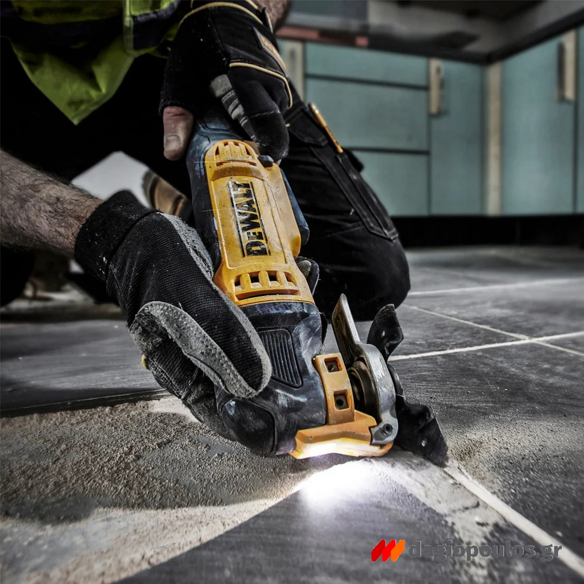 DeWalt DWE315KT Ηλεκτρικό Πολυεργαλείο 300W Με Εξαρτήματα & Βαλίτσα T-Stak