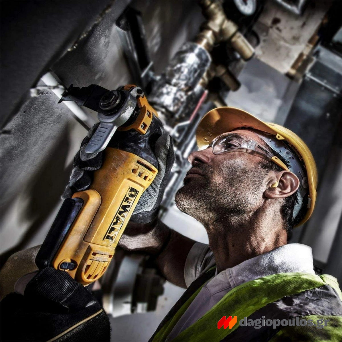 DeWalt DWE315KT Ηλεκτρικό Πολυεργαλείο 300W Με Εξαρτήματα & Βαλίτσα T-Stak