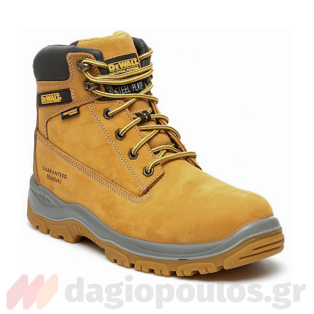 DeWalt DWF50092-123 Titanium Honey S3 WR Nubuck Παπούτσια Προστασίας Εργαζομένων Ημιμποτάκια Με Προστασία