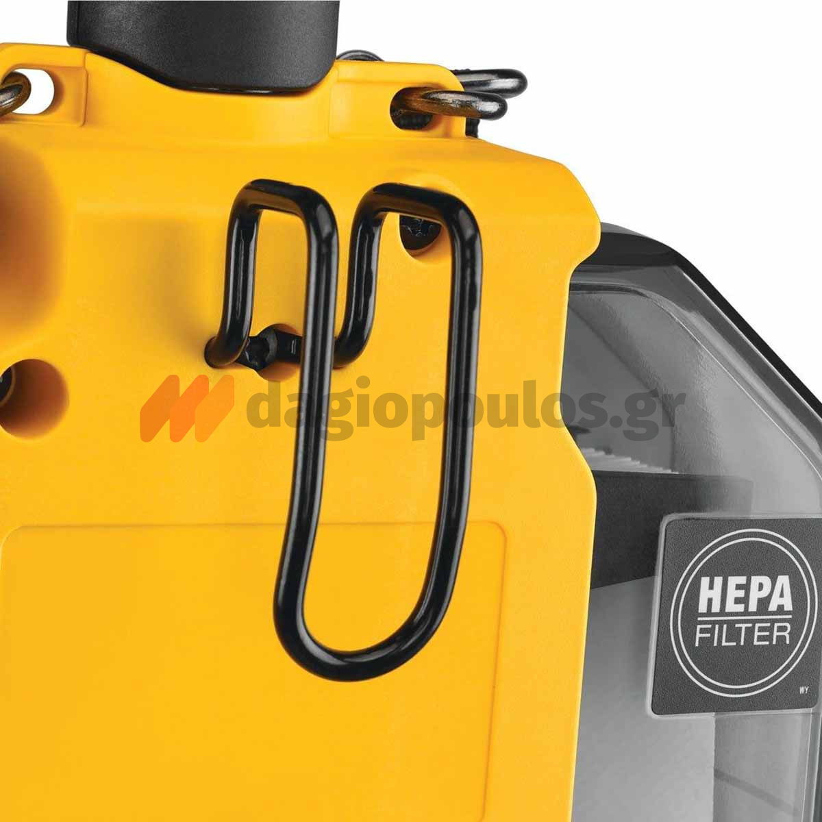 DeWalt DWH161N-XJ Brushless Αναρροφητήρας (Απορροφητήρας) - Εξαγωγέας Σκόνης Μπαταρίας Για Δράπανα SDS 18V Li-Ion SOLO