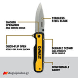 DeWalt DWHT10993-0 Μαχαίρι Τσέπης Αναδιπλούμενο