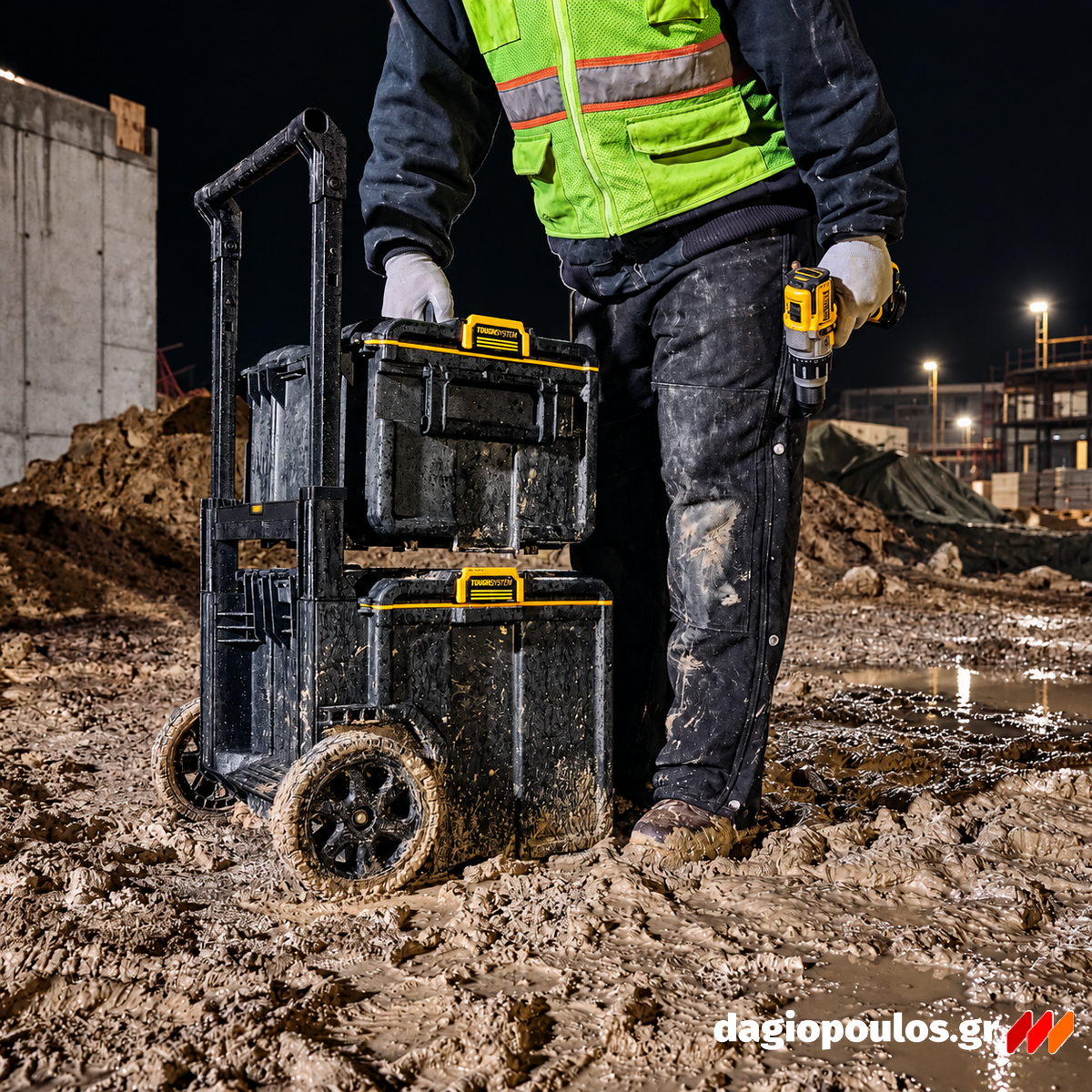 DeWalt DWST83294-1 Εργαλειοθήκη Μπαούλο Tough System DS300