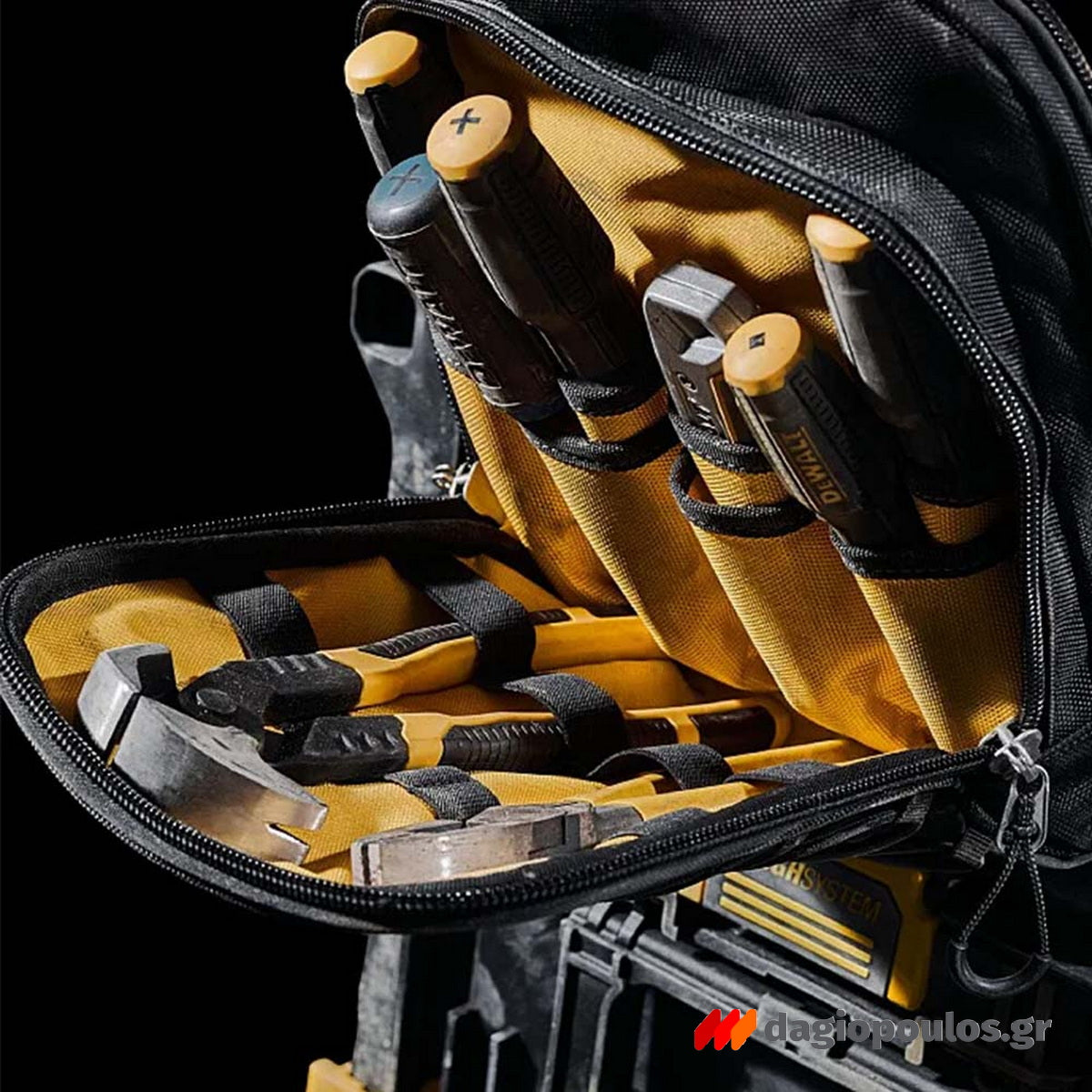 DeWalt DWST83522-1 Εργαλειοθήκη Τσάντα Μεταφοράς Εργαλείων Υφασμάτινη TOUGH SYSTEM 2.0