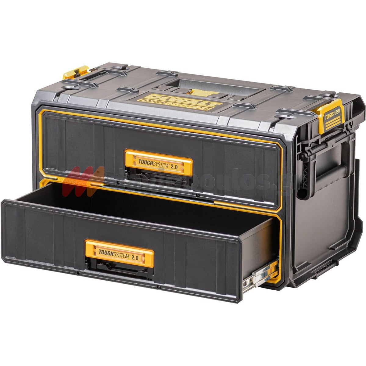 DeWalt DWST83529-1 T-STAK Εργαλειοθήκη Συρταριέρα Με Organiser Με 2 Συρτάρια TOUGH SYSTEM 2.0