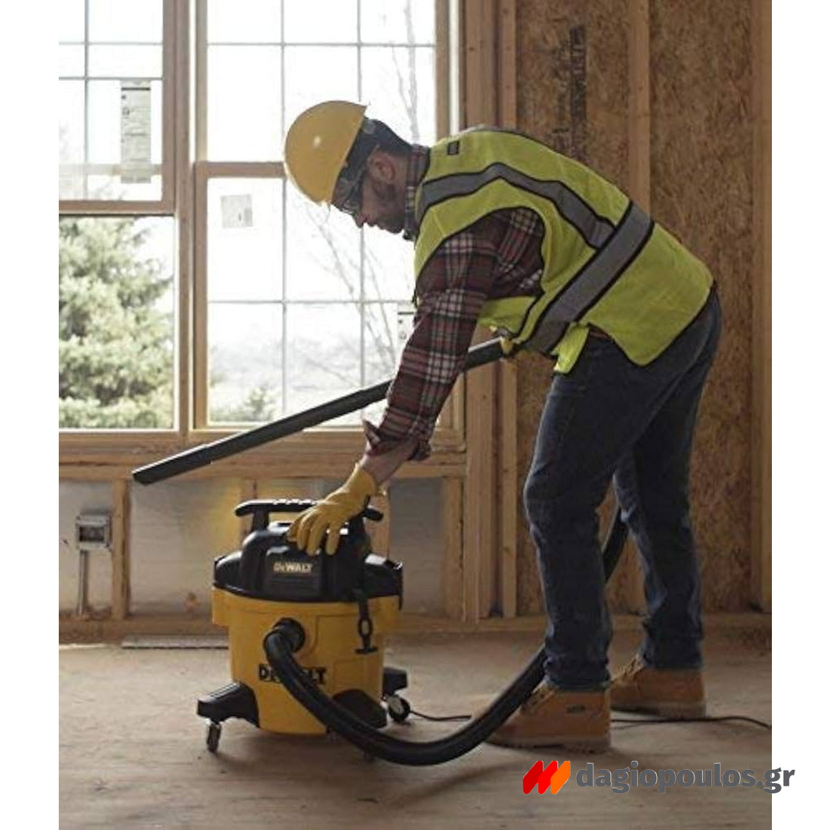 DeWalt DWV901L-QS Ηλεκτρική Σκούπα Υγρών - Στερεών 30Ltr 1400W