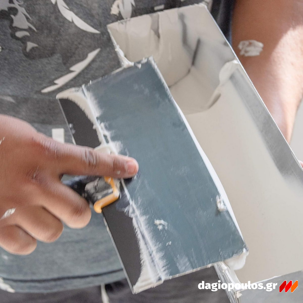 DeWalt DXTT-2-332 SS Mεταλλική Σκάφη Στόκου-Παρετίνας 12" 305mm Ανοξείδωτη