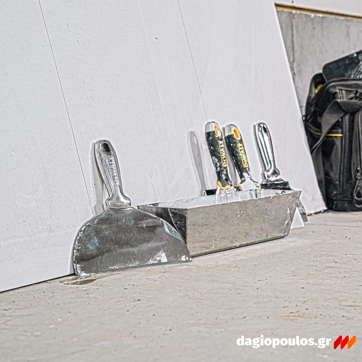 DeWalt DXTT-2-332 SS Mεταλλική Σκάφη Στόκου-Παρετίνας 12" 305mm Ανοξείδωτη