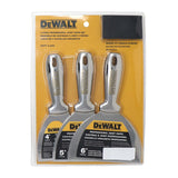 DeWalt DXTT-3-203 Συλλογή Σπάτουλες Σετ 3 Τεμ ΑΝΟΞΕΙΔΩΤΕΣ