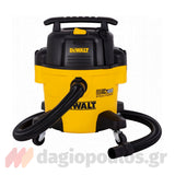 DeWalt DXV23P-QT Επαγγελματική Ηλεκτρική Σκούπα Υγρών/Στερεών 1150W Με Κάδο 23Lt