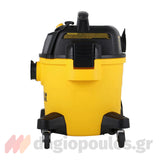DeWalt DXV23P-QT Επαγγελματική Ηλεκτρική Σκούπα Υγρών/Στερεών 1150W Με Κάδο 23Lt