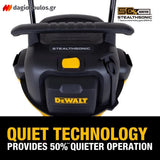 DeWalt DXV61P-QT Ηλεκτρική Σκούπα Υγρών/Στερεών Αθόρυβη 1020W 61Lt
