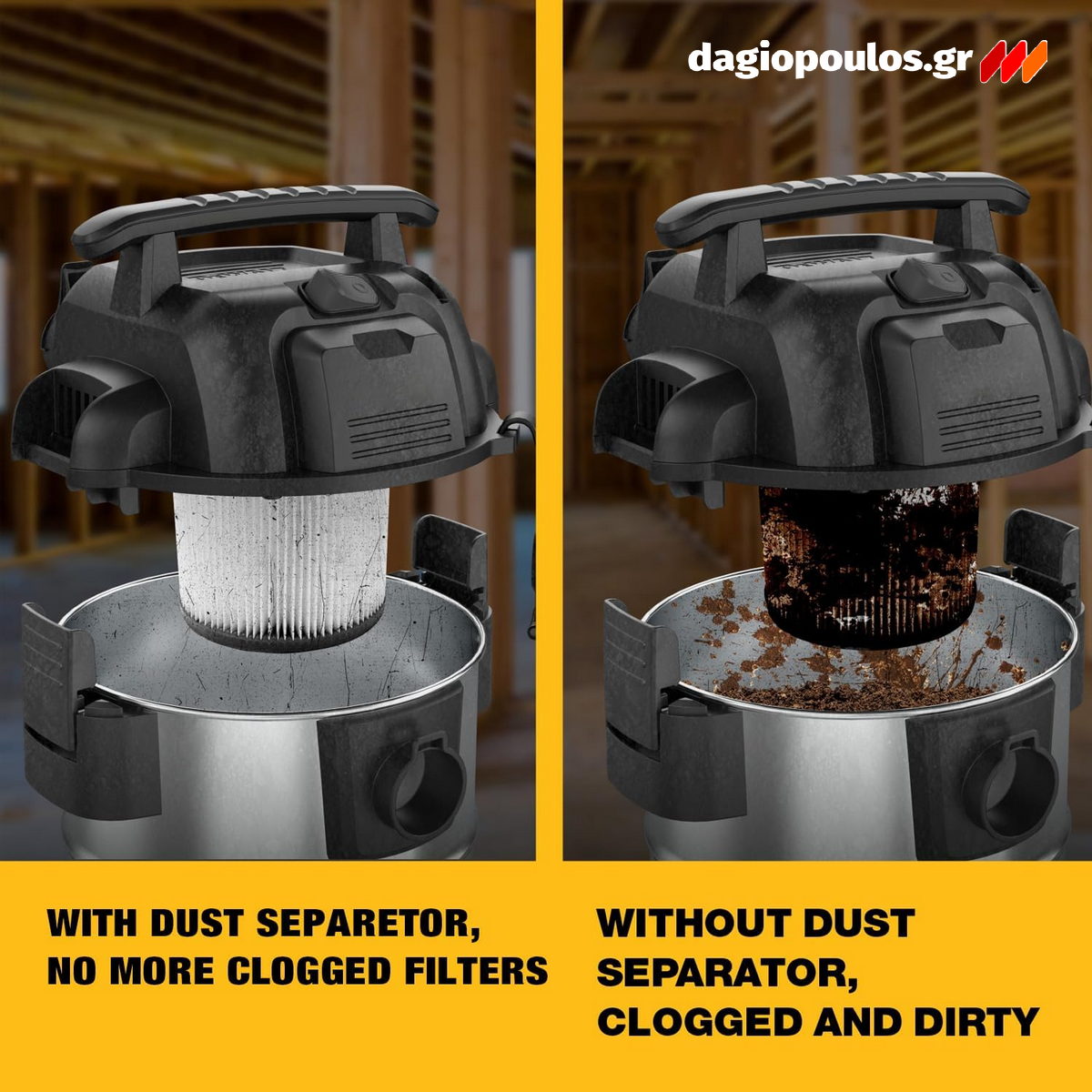 DeWalt DXVCS003 Διαχωριστής Σκόνης