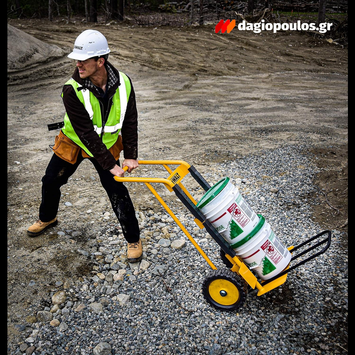 DeWalt DXWT-HT100-KIT Καρότσι Μεταφοράς με Μεταλλικό Πλαίσιο - Πλατφόρμα Επέκτασης 500Kgr