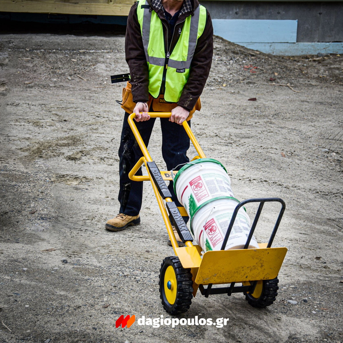 DeWalt DXWT-HT101-KIT Καρότσι Μεταφοράς Με Εκτεταμένη Πλάτη - Αναδιπλούμενη Μπάρα 500Kgr